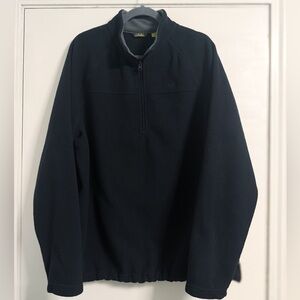 Cabela’s Men’s Black Half-Zip Fleece Pullover Jacket XL | Wearable Repair